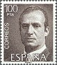 Spain 1981 Juan Carlos I 100 PTA Brown Edifil 2605 Michel SPA 2517. Spain 1981 Edifil 2605 Juan Carlos I. Uploaded by susofe